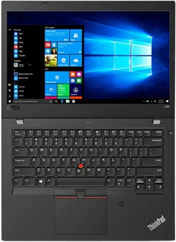 Lenovo Thinkpad L480 - Core i5 8th Generation - RAM 16GB DDR4 - 256GB SSD - 14" Display - Type-C Charger - Windows 11 Pro Activated - Image 3