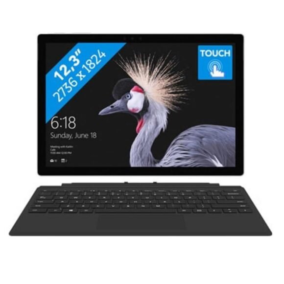 Surface Pro 6 - Core i5 8th Generation - 12.3Inches Touchscreen - 8GB LPDDR3 RAM - 256GB NVME SSD - Dual HD Cam