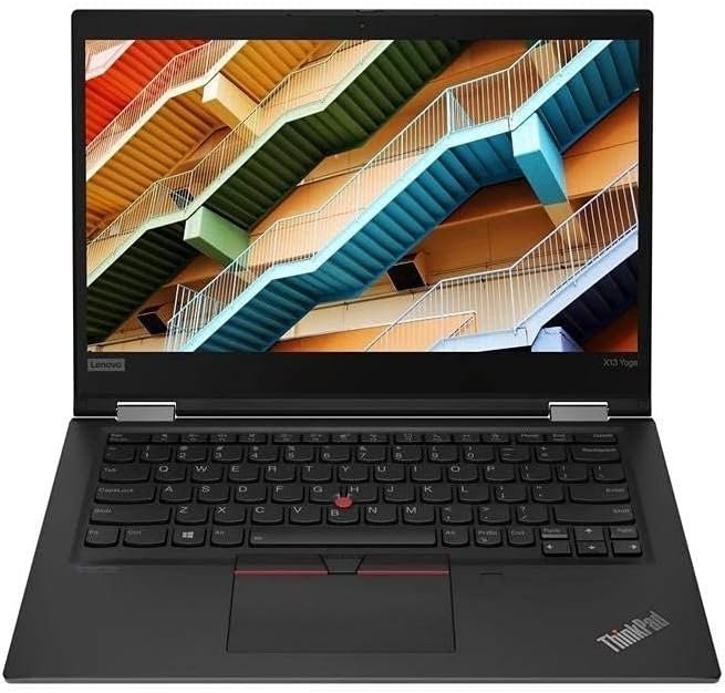 Thinkpad X13 Yoga 2-in-1 Laptop - Core i7-10610U - 16GB RAM - 256GB NVME M.2 SSD - 13.3” IPS FHD 360 Degree Touchscreen Display - Original Pen - Renewed - Image 2